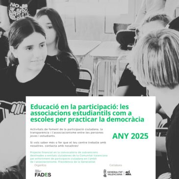 Projecte Educació en la Participació 2025